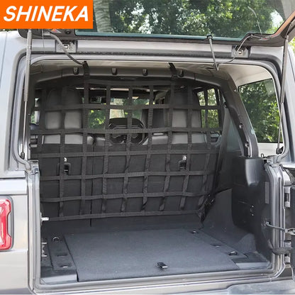 Upgrade Your Jeep Wrangler with Our Premium Pet Separation Net - Perfect for JK (2007-2017) and JL (2018-2023) Models!