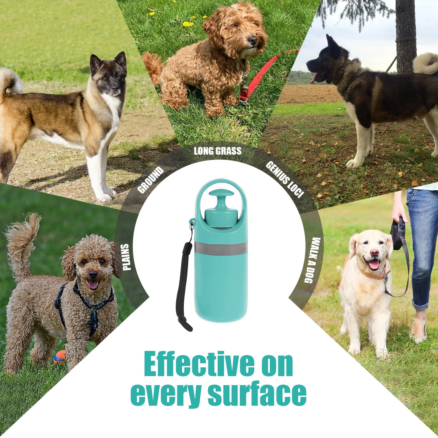 Portable Dog Pooper Scooper & Waste Bags - Perfect for Outdoor Cleanups!