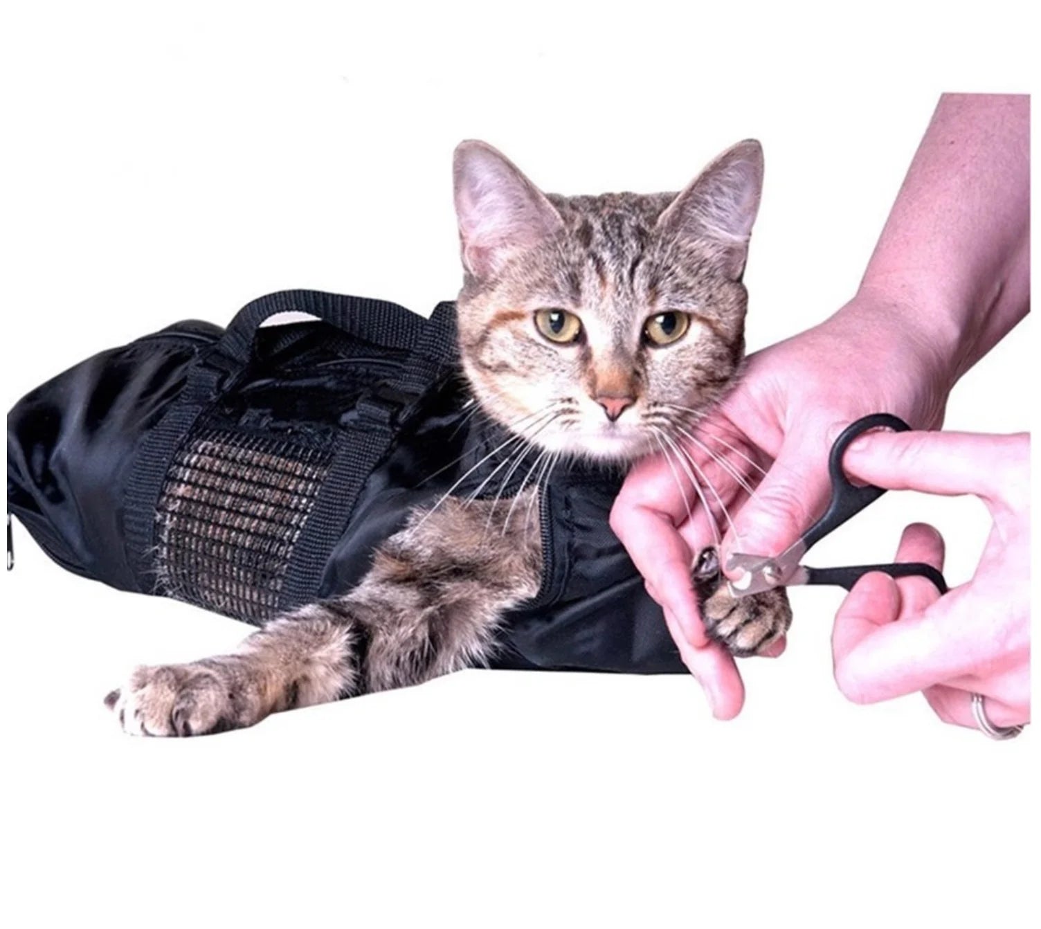 Revolutionary Cat Grooming Bag: The Ultimate Anti-Scratch Restraint for Stress-Free Bathing and Grooming