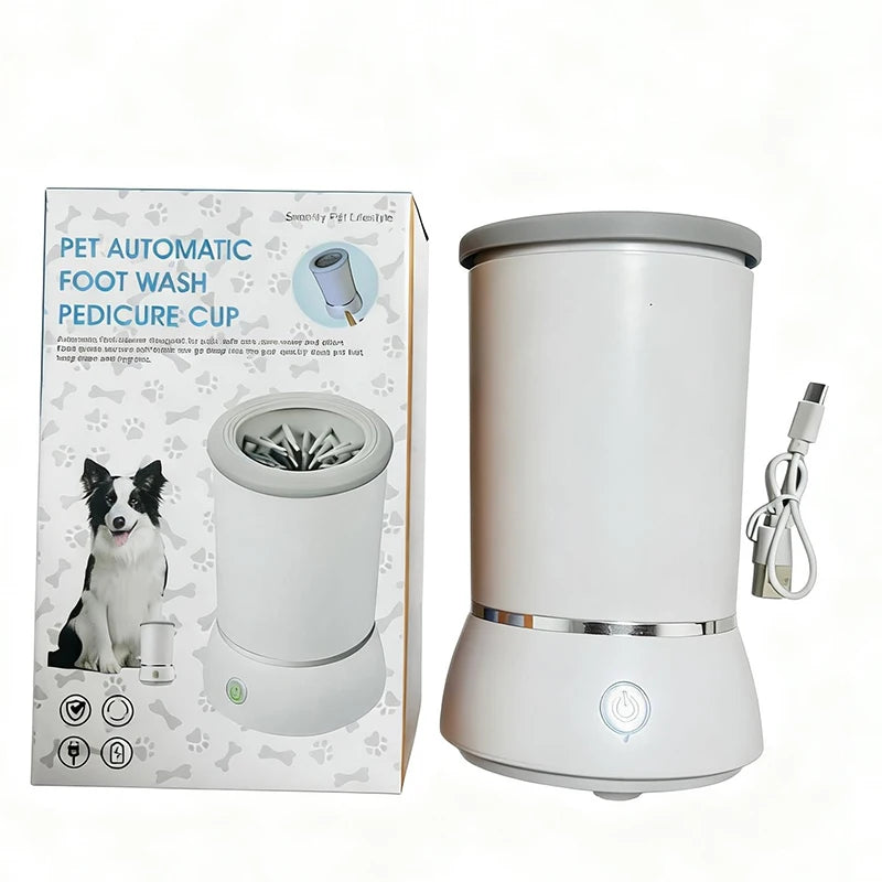 Revolutionary Portable Dog Paw Washer: Automatic Electric Cleaner & Massager for Small to Medium Pets
