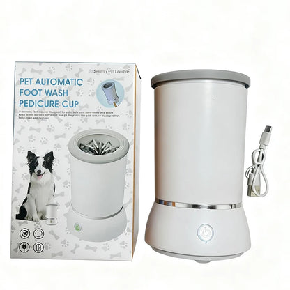 Revolutionary Portable Dog Paw Washer: Automatic Electric Cleaner & Massager for Small to Medium Pets