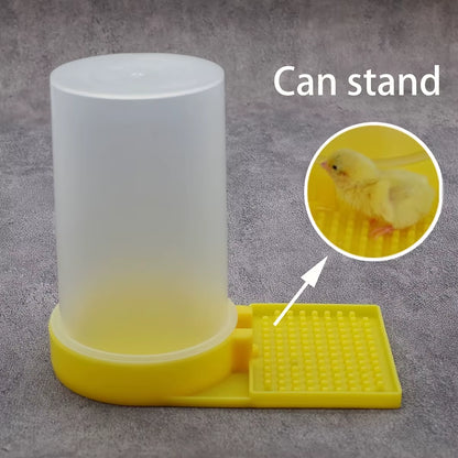 Revolutionary Automatic Chicken Water Dispenser Cup - Green Solution for Hydration and Drowning Prevention, Made with Durable PP Material