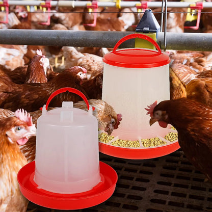 Automatic Chicken Feeder and Waterer - 3L/3kg Capacity for Effortless Poultry Care
