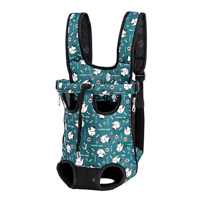 Ultimate Adjustable Cat & Dog Carrier Backpack - Perfect for Outdoor Adventures, Travel, and Hiking!