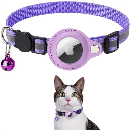 Keep Your Cat Safe and Stylish with Our GPS Tracking Collar - Quick-Release and Reflective Design for Ultimate Visibility