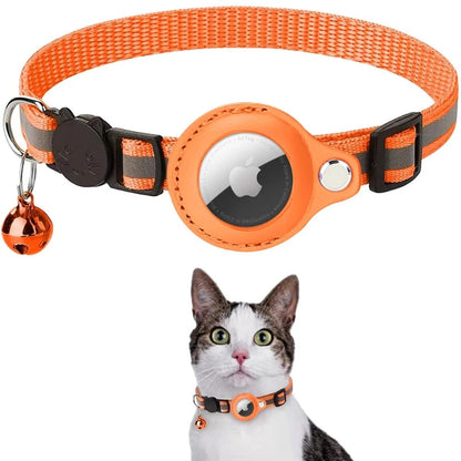 Keep Your Cat Safe and Stylish with Our GPS Tracking Collar - Quick-Release and Reflective Design for Ultimate Visibility