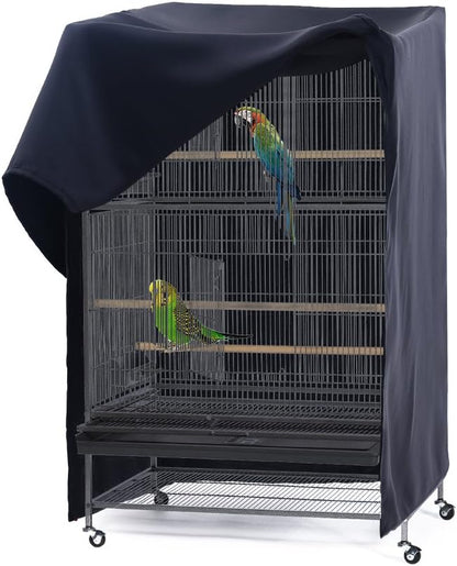 Premium Blackout & Breathable Birdcage Cover for Large Pets - Perfect for a Peaceful Night's Sleep