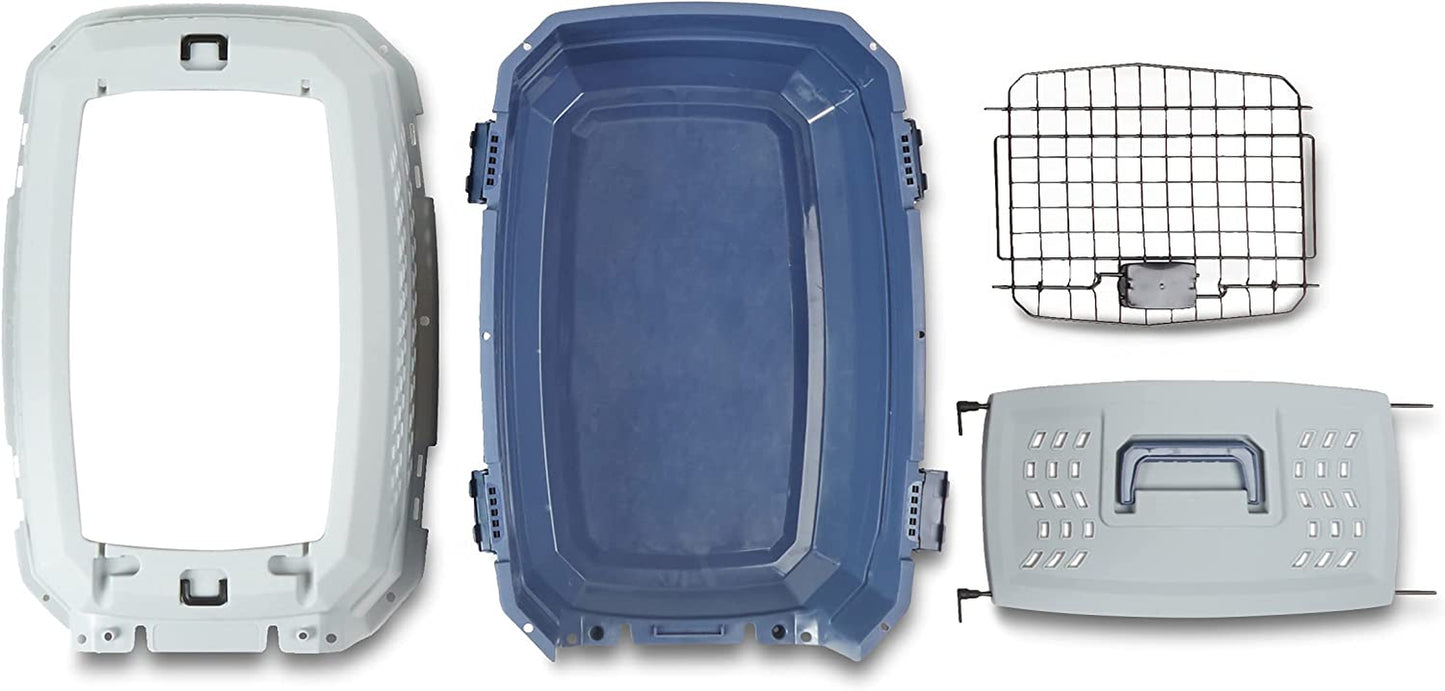 Versatile Two-Door Top-Load Pet Carrier for Easy Travel with Your Furry Friends