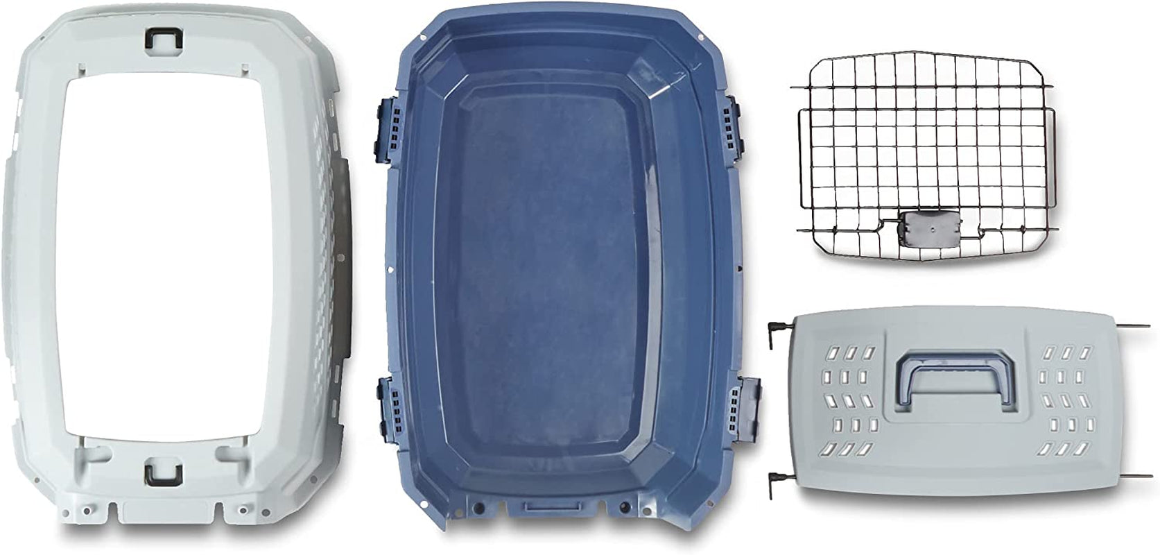 Versatile Two-Door Top-Load Pet Carrier for Easy Travel with Your Furry Friends