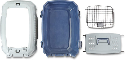 Versatile Two-Door Top-Load Pet Carrier for Easy Travel with Your Furry Friends