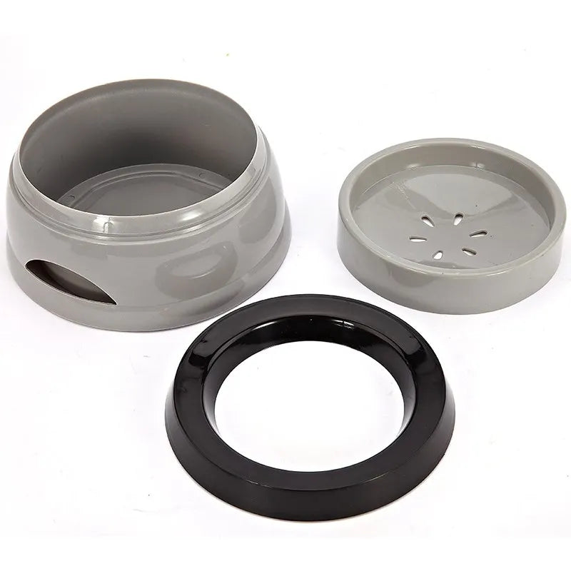 Revolutionary No-Spill Pet Feeder Bowl - Perfect for Dogs and Cats, Portable and Stylish!