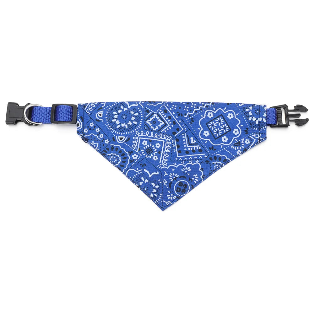 Stylish Adjustable Triangular Bandana for Pets - Perfect for Dogs and Cats, Washable Scarf Collar and Bibs for Birthday Parties and Everyday Dress Up!