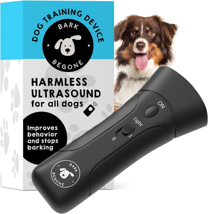 Revolutionary Ultrasonic Dog Bark Deterrent & Behavior Corrector - Effortlessly Stop Barking, Jumping, and Aggression with Just a Point & Press!