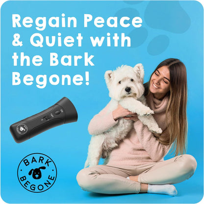 Revolutionary Ultrasonic Dog Bark Deterrent & Behavior Corrector - Effortlessly Stop Barking, Jumping, and Aggression with Just a Point & Press!