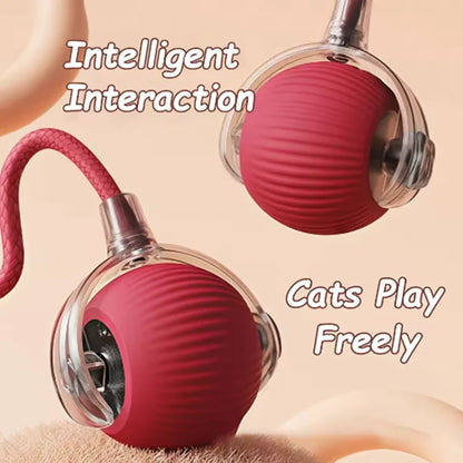 Engaging and Interactive Intelligent Cat Ball - Durable, Easy to Clean, and Fun for Your Furry Friend!