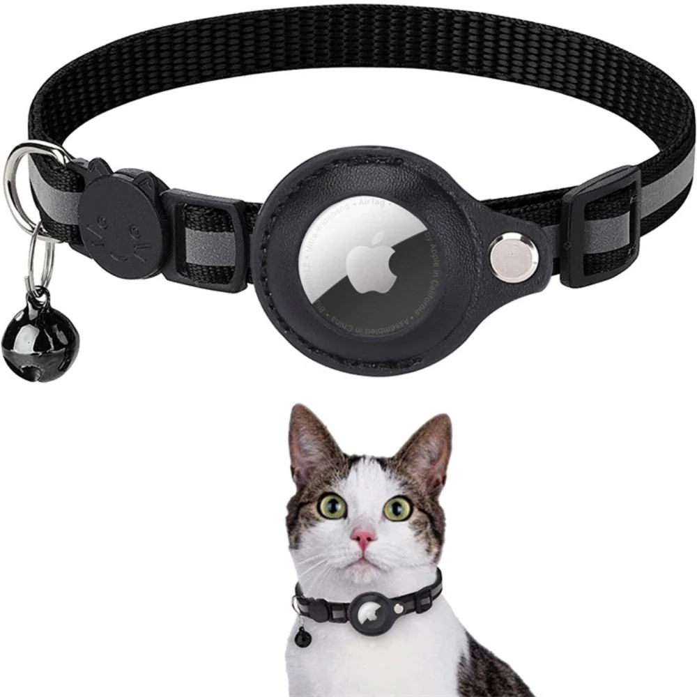 Keep Your Cat Safe and Stylish with Our GPS Tracking Collar - Quick-Release and Reflective Design for Ultimate Visibility