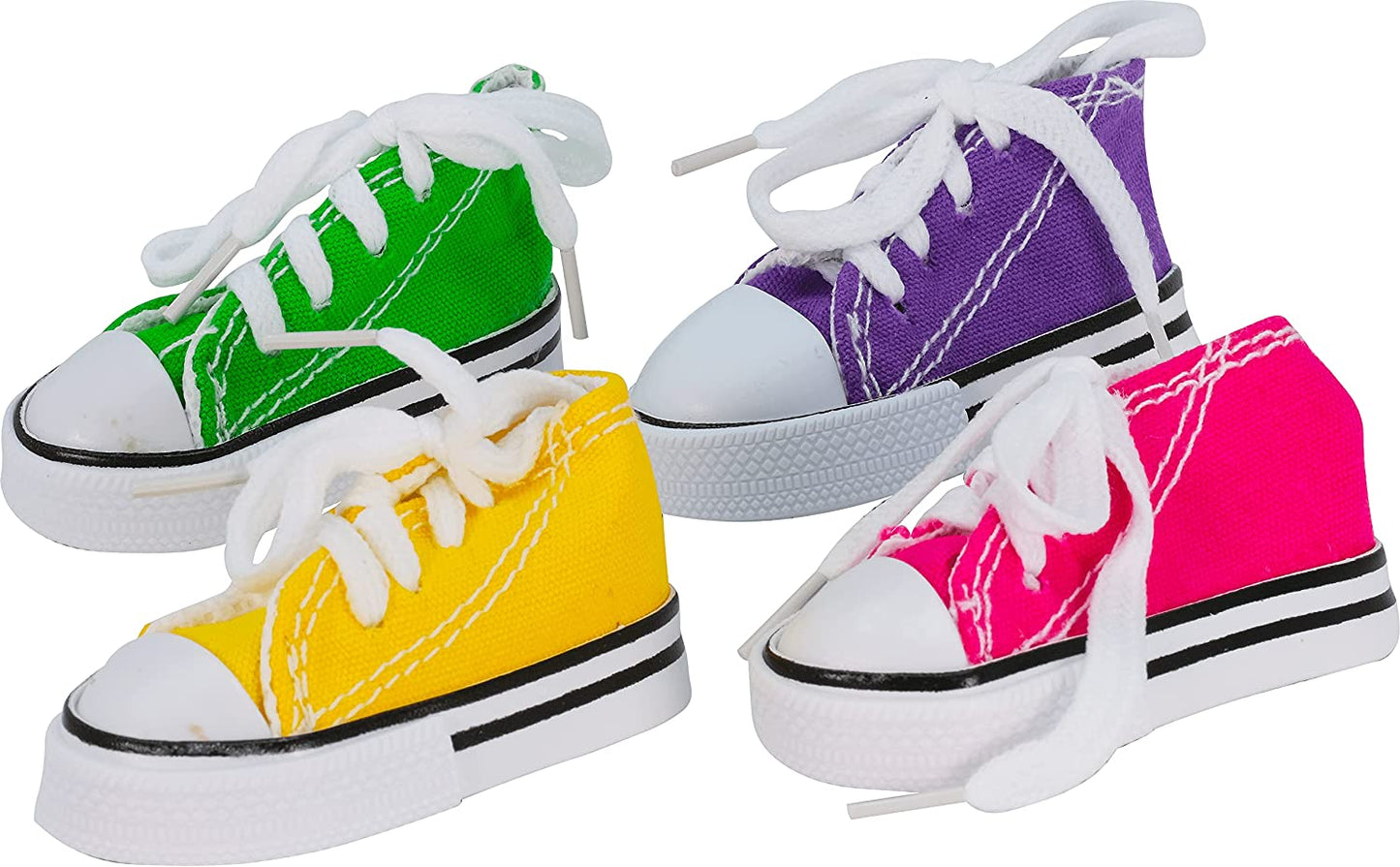 Colorful Cotton Mini Sneakers for Parrots, Budgies, and Cockatoos - Set of 6