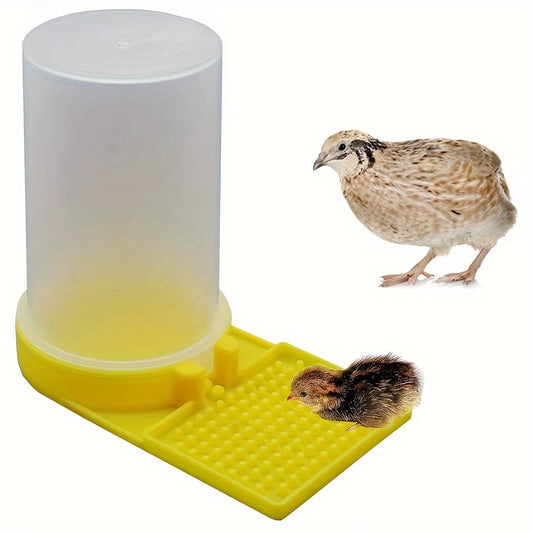 Revolutionary Automatic Chicken Water Dispenser Cup - Green Solution for Hydration and Drowning Prevention, Made with Durable PP Material