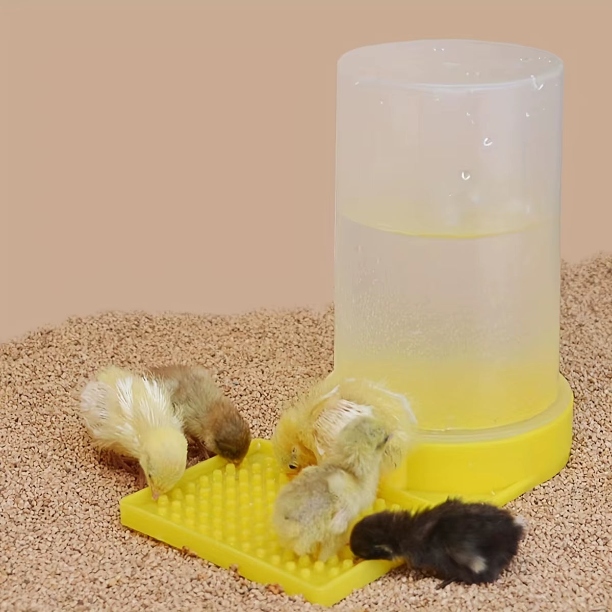 Revolutionary Automatic Chicken Water Dispenser Cup - Green Solution for Hydration and Drowning Prevention, Made with Durable PP Material