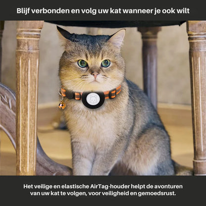 Keep Your Cat Safe and Stylish with Our GPS Tracking Collar - Quick-Release and Reflective Design for Ultimate Visibility