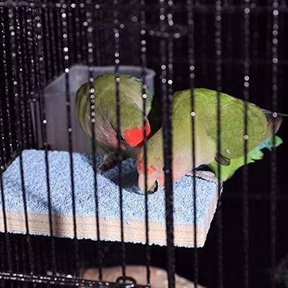 8-Pack Bird Swing and Chewing Toys - Perfect Parrot Hammock Bell Set for Small Birds Like Parakeets, Cockatiels, and Finches