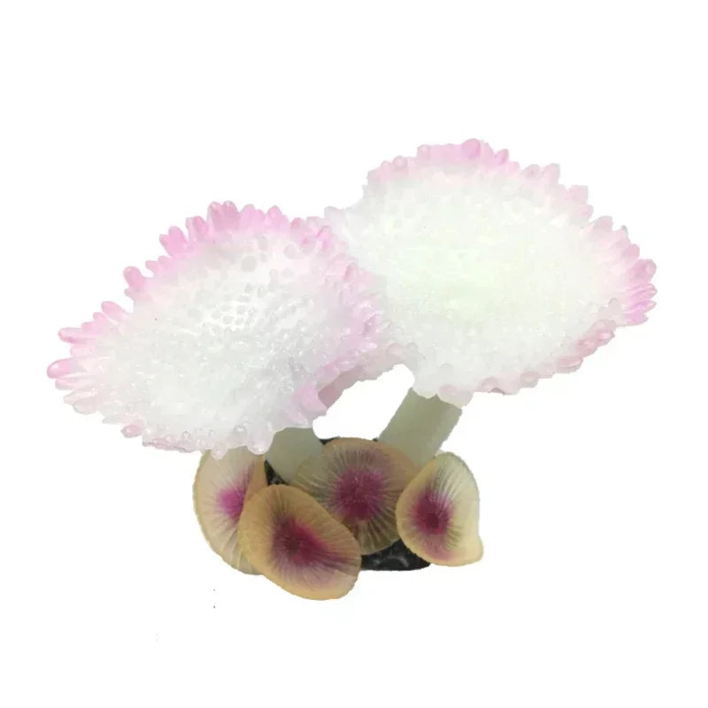 Vibrant Artificial Underwater Coral Decoration for Aquariums - Enhance Your Fish Tank with Lifelike Plants and Backgrounds