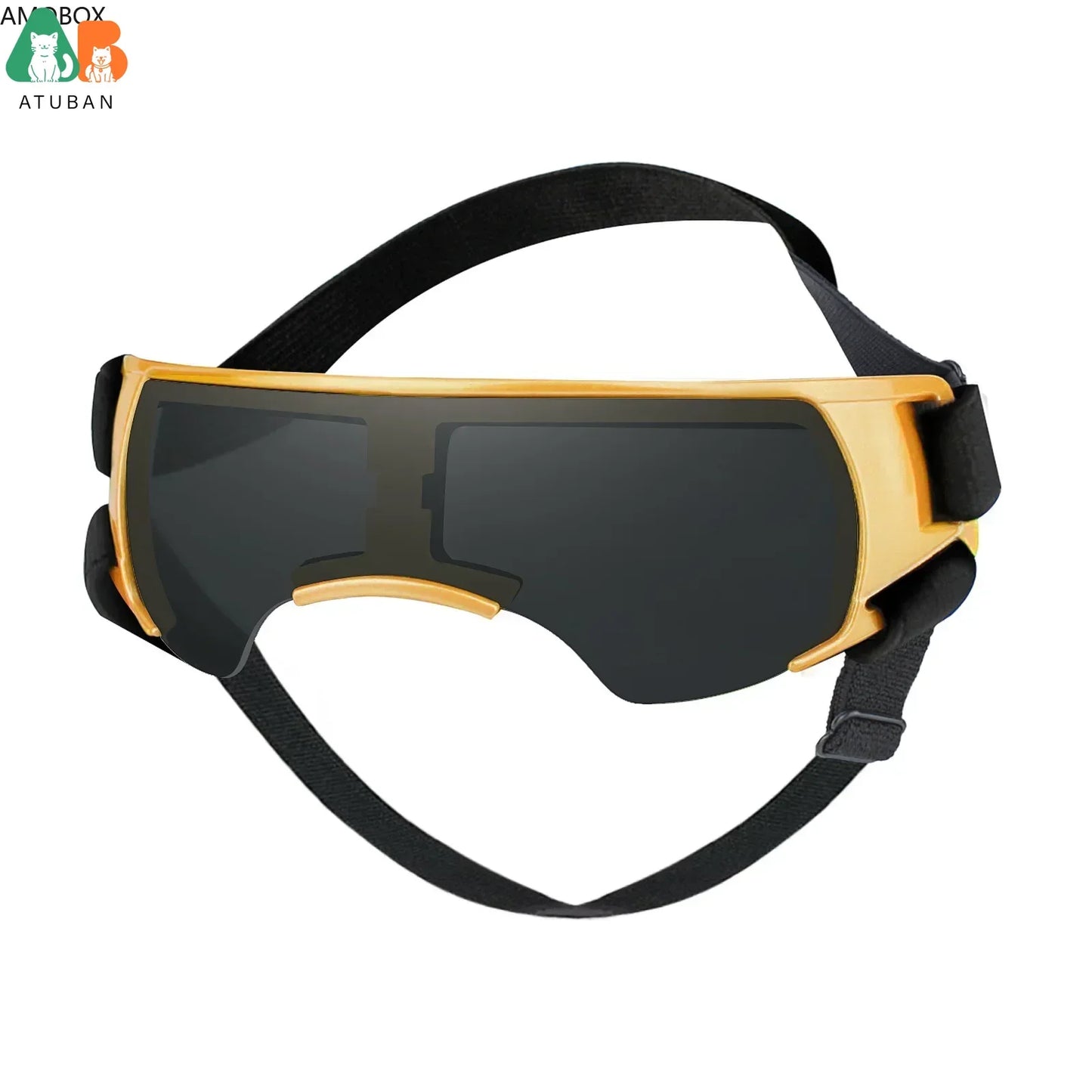 Stylish Blue Dog Sunglasses for Small Breeds - UV Protection and Windproof Goggles for Outdoor Adventures