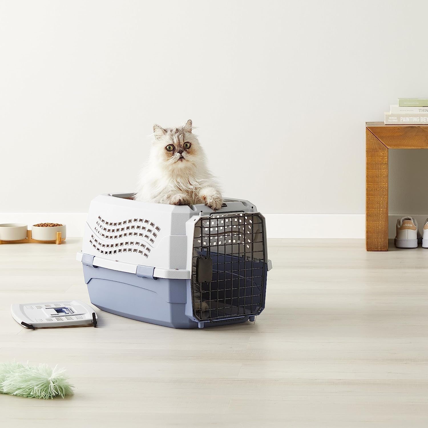 Versatile Two-Door Top-Load Pet Carrier for Easy Travel with Your Furry Friends