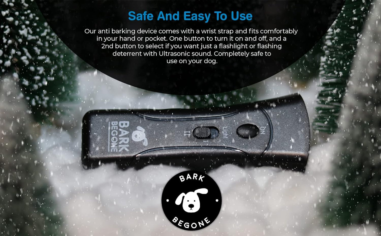 Revolutionary Ultrasonic Dog Bark Deterrent & Behavior Corrector - Effortlessly Stop Barking, Jumping, and Aggression with Just a Point & Press!