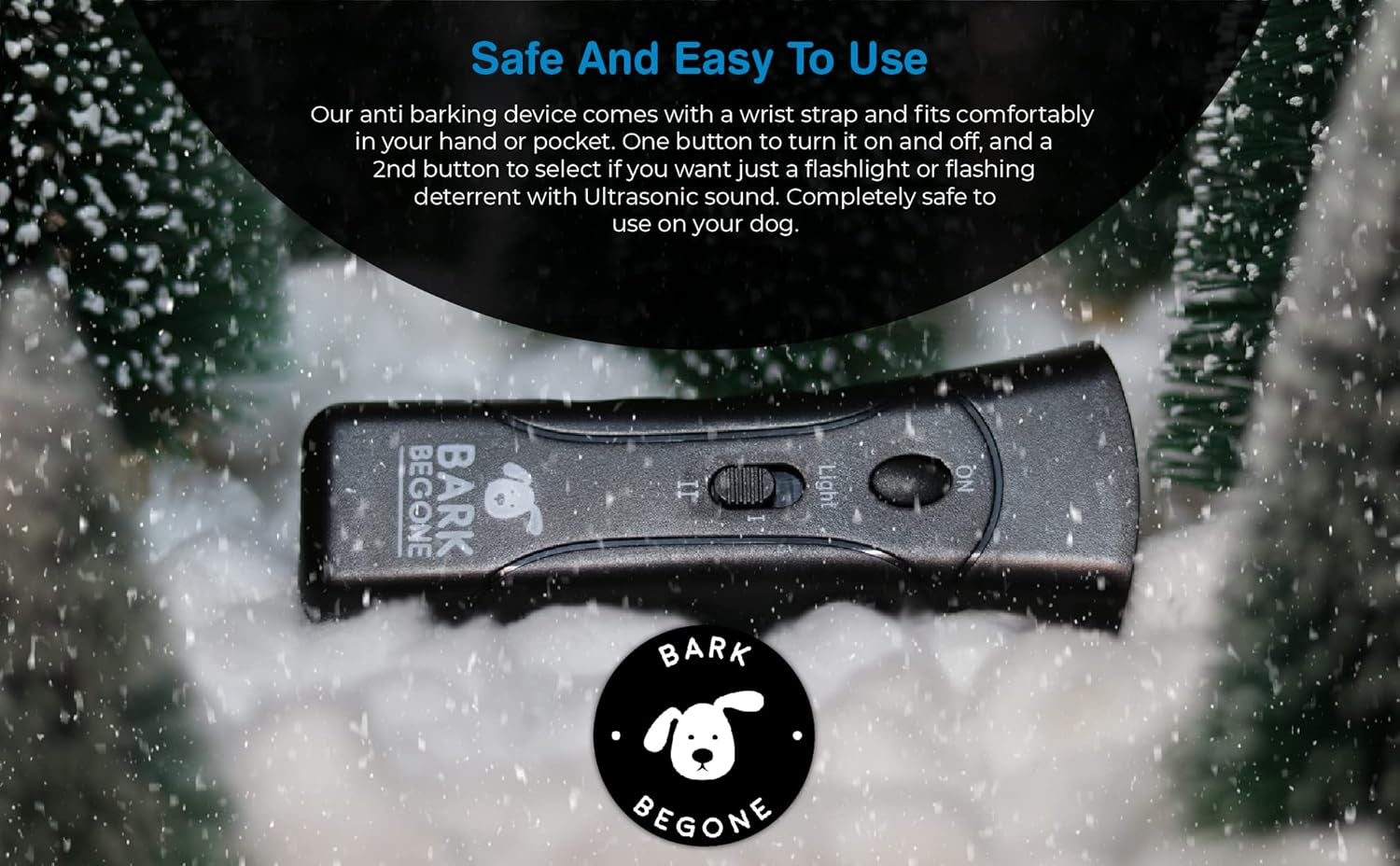 Revolutionary Ultrasonic Dog Bark Deterrent & Behavior Corrector - Effortlessly Stop Barking, Jumping, and Aggression with Just a Point & Press!