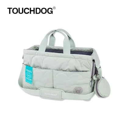 Experience Ultimate Comfort and Style with the Touchdog Macaroon Large Capacity Cat Backpack - Perfect for Outdoor Adventures with Your Furry Friend!