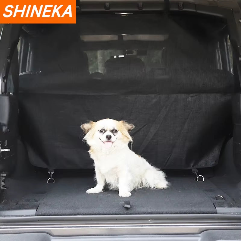 Upgrade Your Jeep Wrangler with Our Premium Pet Separation Net - Perfect for JK (2007-2017) and JL (2018-2023) Models!