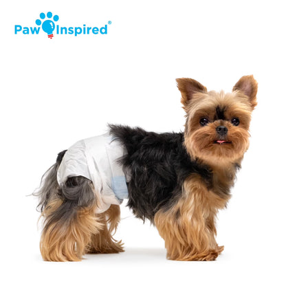 32Ct Small Disposable Dog Diapers for Females | Perfect for Heat, Incontinence, and Excitable Urination | Ideal for Puppies, Dogs, and Cats