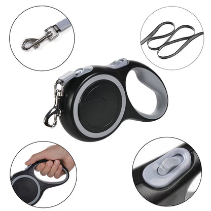 Experience Freedom with Our 8M Retractable Dog Leash - Perfect for Small to Large Dogs and Cats!