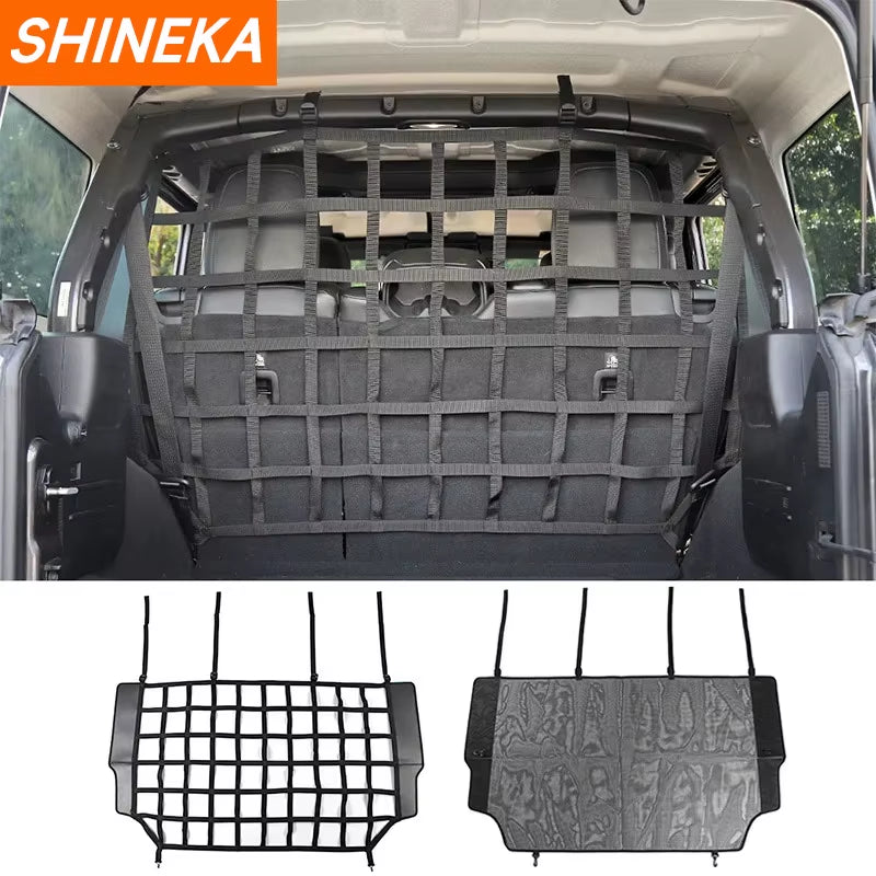Upgrade Your Jeep Wrangler with Our Premium Pet Separation Net - Perfect for JK (2007-2017) and JL (2018-2023) Models!