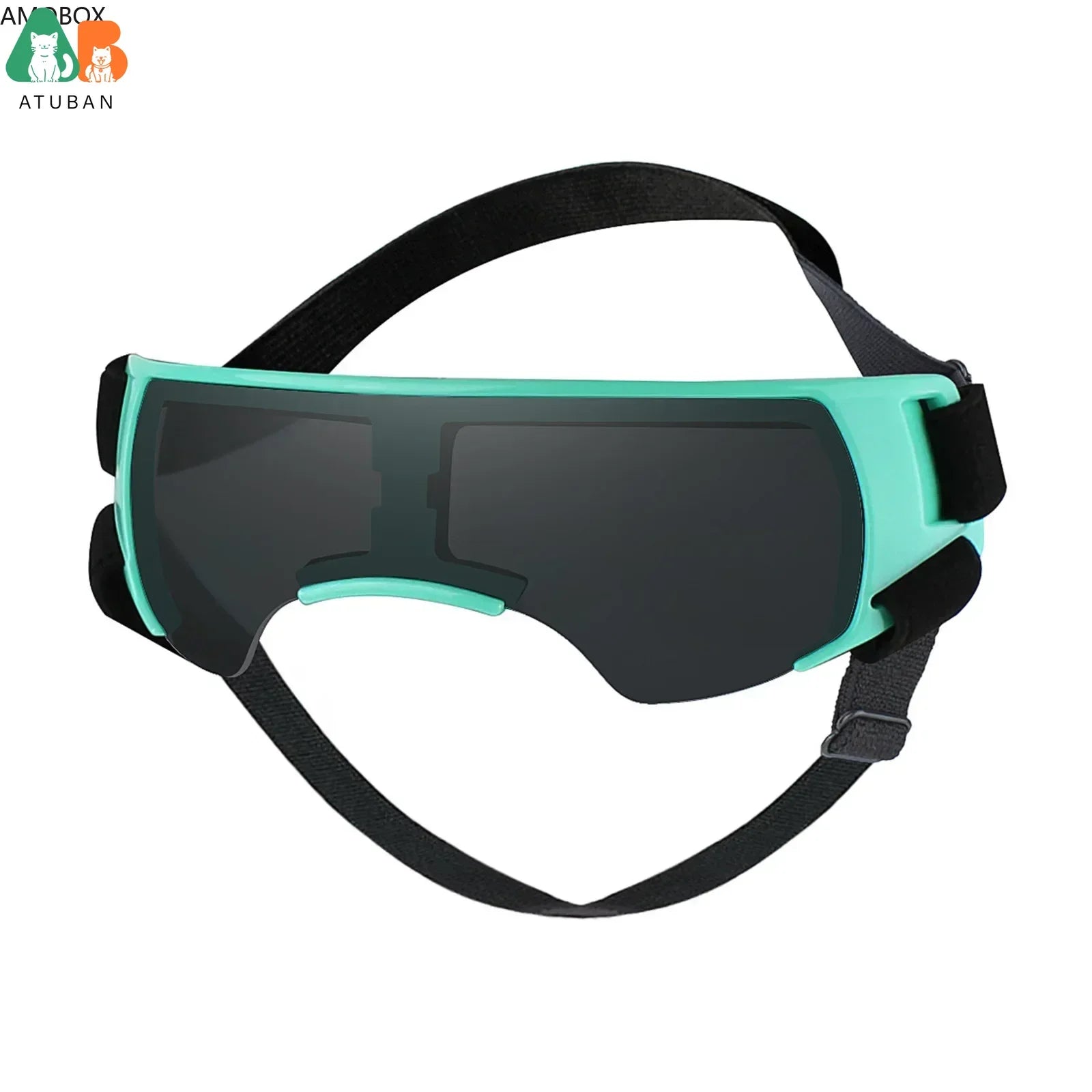 Stylish Blue Dog Sunglasses for Small Breeds - UV Protection and Windproof Goggles for Outdoor Adventures