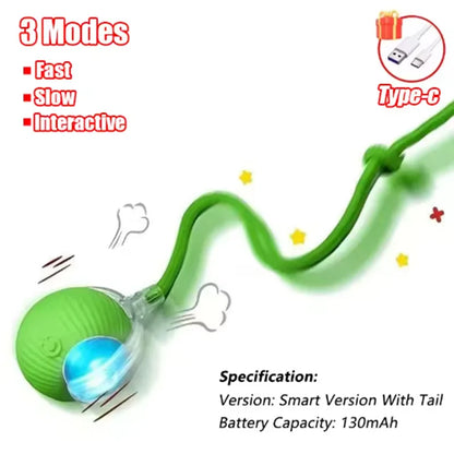 Engaging and Interactive Intelligent Cat Ball - Durable, Easy to Clean, and Fun for Your Furry Friend!