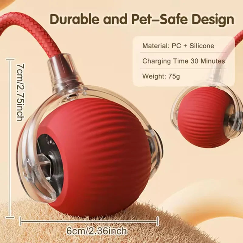 Engaging and Interactive Intelligent Cat Ball - Durable, Easy to Clean, and Fun for Your Furry Friend!