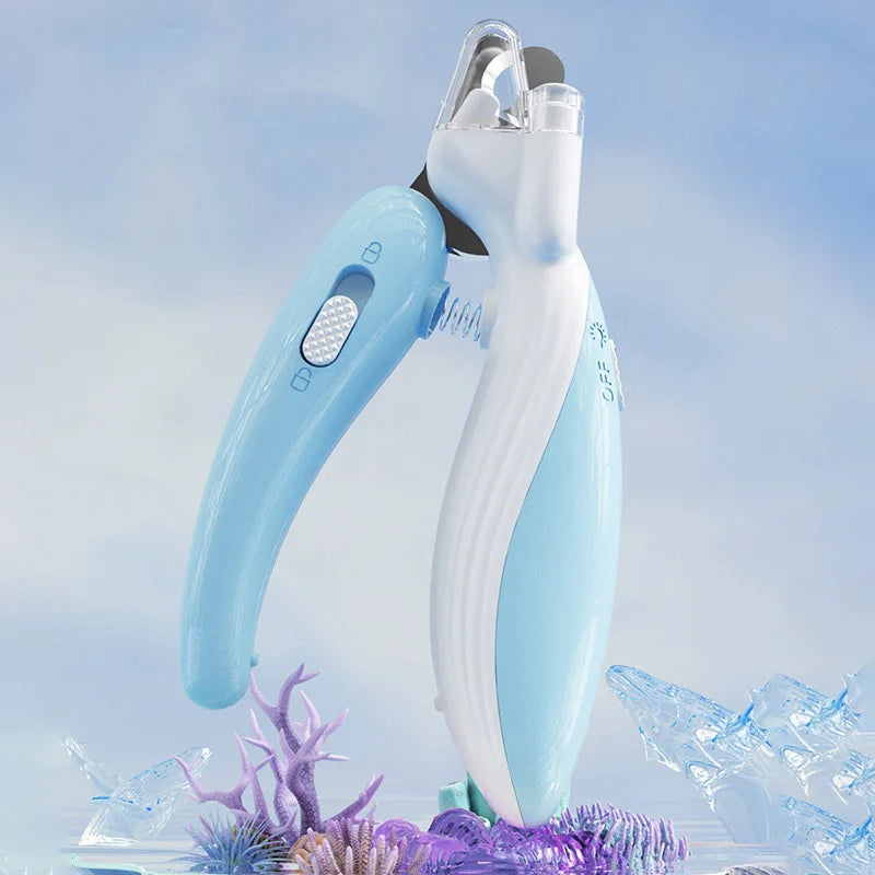 Illuminate Your Pet Grooming Routine with Our LED Electric Nail Clippers – Perfect for Dogs and Cats!