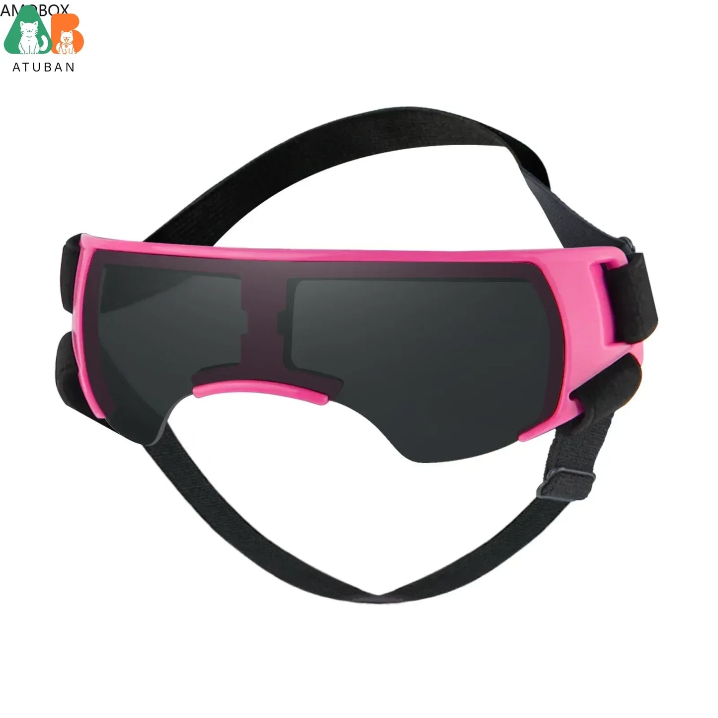 Stylish Blue Dog Sunglasses for Small Breeds - UV Protection and Windproof Goggles for Outdoor Adventures