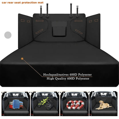 Ultimate Waterproof Dog Mat: Anti-Scratch Trunk Protector for SUV Travel & Comfort