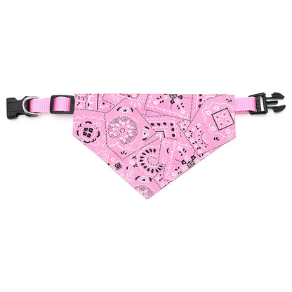 Stylish Adjustable Triangular Bandana for Pets - Perfect for Dogs and Cats, Washable Scarf Collar and Bibs for Birthday Parties and Everyday Dress Up!