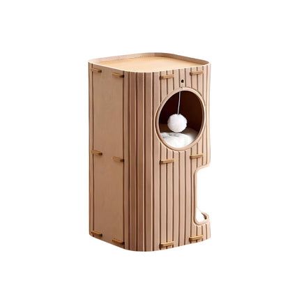 Luxury Multi-Layer Cat Nest: Secure Climbing Frame & Cozy Sleeping Space for Your Feline Friend