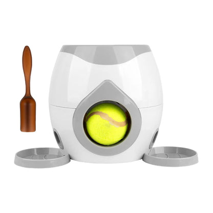 Interactive Automatic Dog Ball Launcher and Treat Dispenser for Small and Medium Dogs