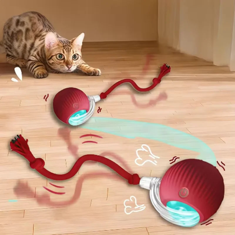 Engaging and Interactive Intelligent Cat Ball - Durable, Easy to Clean, and Fun for Your Furry Friend!