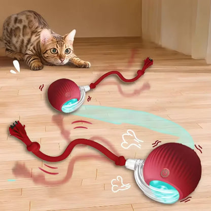 Engaging and Interactive Intelligent Cat Ball - Durable, Easy to Clean, and Fun for Your Furry Friend!