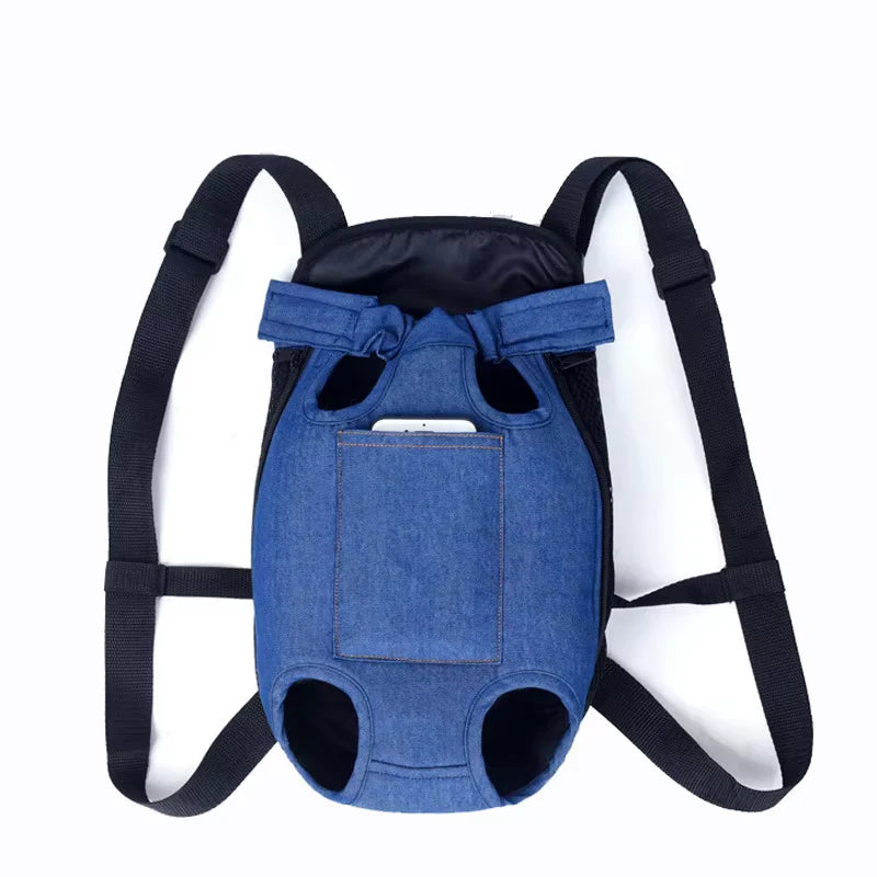 Ultimate Adjustable Cat & Dog Carrier Backpack - Perfect for Outdoor Adventures, Travel, and Hiking!