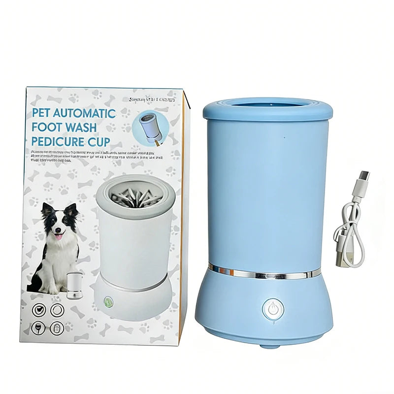 Revolutionary Portable Dog Paw Washer: Automatic Electric Cleaner & Massager for Small to Medium Pets