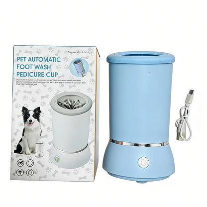 Revolutionary Portable Dog Paw Washer: Automatic Electric Cleaner & Massager for Small to Medium Pets