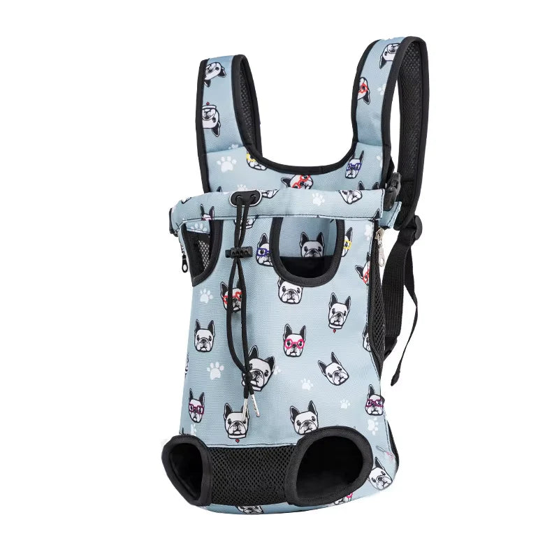 Ultimate Adjustable Cat & Dog Carrier Backpack - Perfect for Outdoor Adventures, Travel, and Hiking!